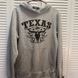 Gray Texas Hoodie